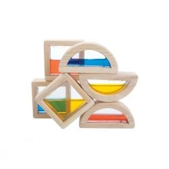 Plan Toys Wooden Water Blocks *New*