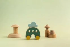 Animi Handmade Wooden Cloud Car