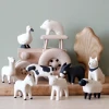 T-Lab Handmade Tiny Wooden Farm Animals