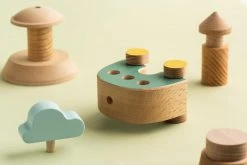 Animi Handmade Wooden Cloud Car