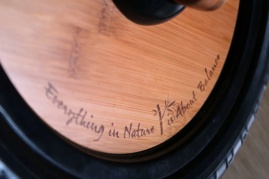 Kinderfeets Bamboo Balance Bike With Basket & Stand 6 Kinderfeets Bamboo Balance Bike With Basket & Stand