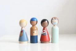 Goose Grease Essential Workers Peg Dolls *New*