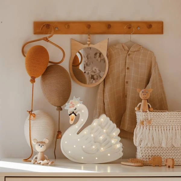 Little Lights Swan Lamp *New* 5 Little Lights Swan Lamp *New*