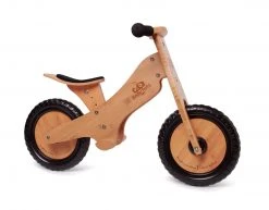 Kinderfeets Bamboo Balance Bike With Basket & Stand 13 Kinderfeets Bamboo Balance Bike With Basket & Stand