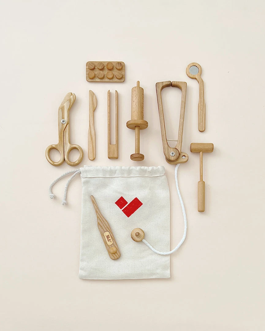 Poltora Handmade Wooden Medical Kit *New* 3 Poltora Handmade Wooden Medical Kit *New*