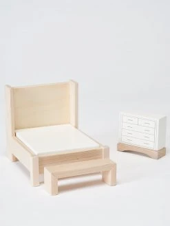 Milton & Goose Bedroom Dollhouse Furniture Set *New*