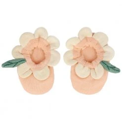 *New* Meri Meri Daisy Baby Booties & Rattle