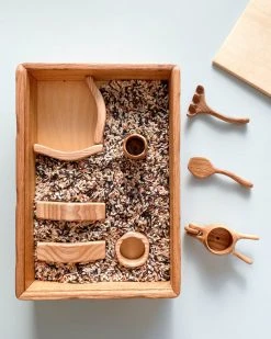 Tateplota Handmade Pretend Garden Sensory Kit