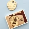 Cocoletes Handmade Double Layer Wooden Puzzle - Beehive