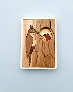 Cocoletes *New* Handmade Double Layer Wooden Puzzle - The Nest