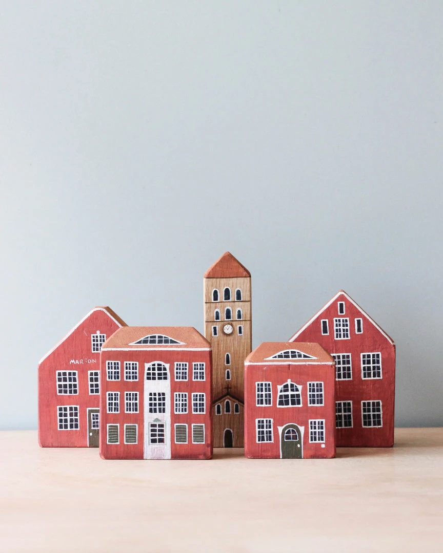 Vendor-unknown Handmade Wooden City 3 Vendor-unknown Handmade Wooden City