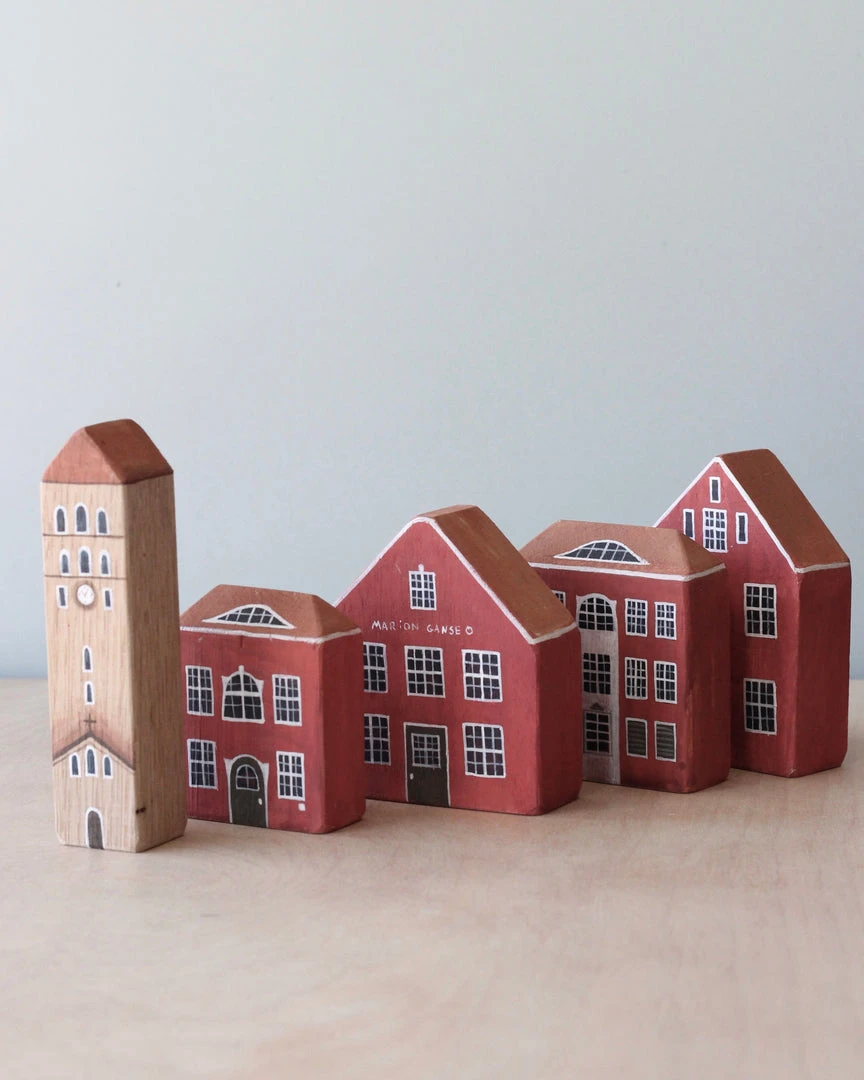 Vendor-unknown Handmade Wooden City 6 Vendor-unknown Handmade Wooden City