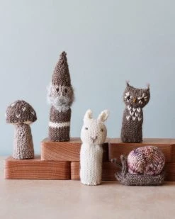 Imogen's Pet Shop *New* Hand-Knit Finger Puppets