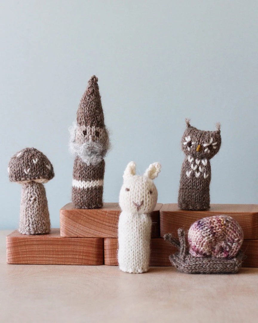 Imogen's Pet Shop *New* Hand-Knit Finger Puppets 3 Imogen's Pet Shop *New* Hand-Knit Finger Puppets