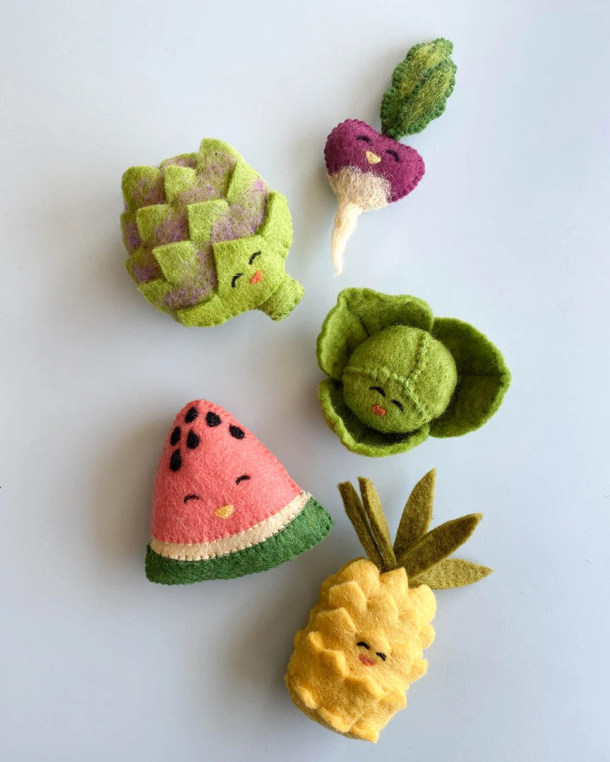 - Felted Fruits And Vegetables 4 - Felted Fruits And Vegetables