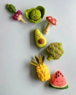 - Felted Fruits And Vegetables
