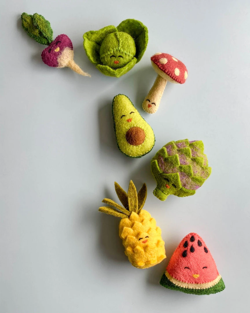 - Felted Fruits And Vegetables 3 - Felted Fruits And Vegetables