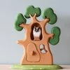 Odin Parker Large Wooden Tree With Owl