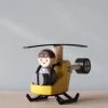 Plan Toys Wooden Helicopter & Pilot