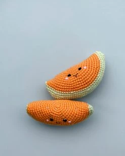 Rainbow Happiness *New* Handmade Melon Rattle