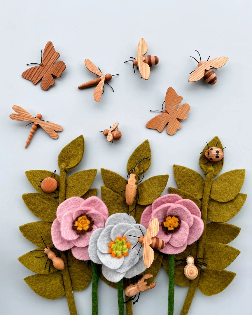 Odin Parker Exclusive Handmade 11-Piece Wooden Insects 3 Odin Parker Exclusive Handmade 11-Piece Wooden Insects