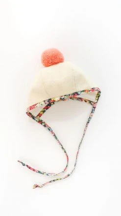 *New* Briar Baby Wild Poppy Pom Bonnet