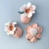 *New* Meri Meri Daisy Baby Booties & Rattle