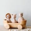 Tateplota Handmade Wooden Pull Wagon