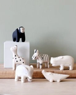 T-Lab Tiny Wooden Safari Animals