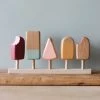 Odin Parker Exclusive *New* Handmade Wooden Popsicles
