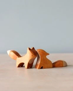 Brin D'Ours | Handmade Wooden Foxes *New*