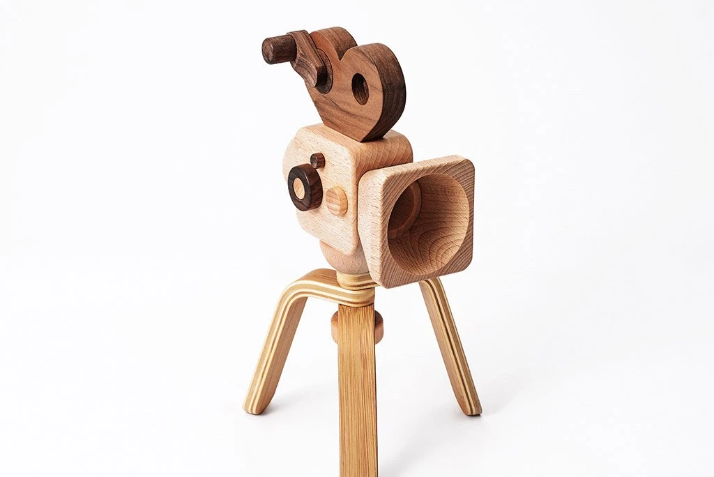Father's Factory Father’s Factory | Wooden Toy Camera With Tripod *New* 4 Father's Factory Father’s Factory | Wooden Toy Camera With Tripod *New*