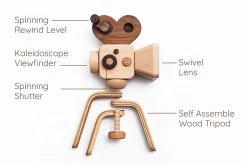 Father's Factory Father’s Factory | Wooden Toy Camera With Tripod *New* 10 Father's Factory Father’s Factory | Wooden Toy Camera With Tripod *New*