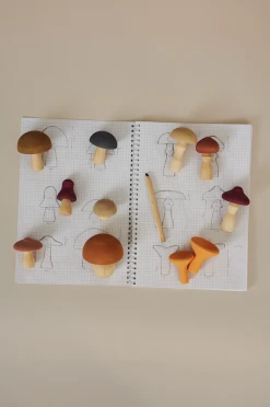 Raduga Grez Handmade Wooden Mushrooms
