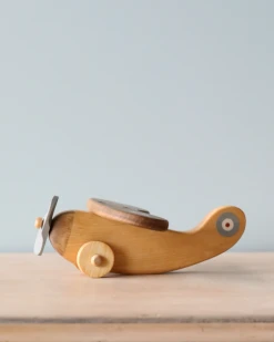 Friendly Toys *New* Handmade Wooden Airplane