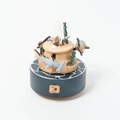 Wooderful Life *New* Wooden Under The Sea Music Box