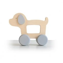Briki Vroom Vroom Dog Push Toy *New*