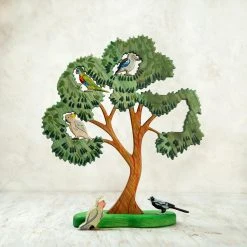 Odin Parker Handmade Wooden Trees & Birds
