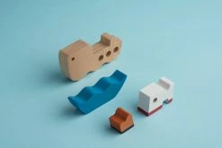 Animi *New* Handmade Wooden Boat Stacker