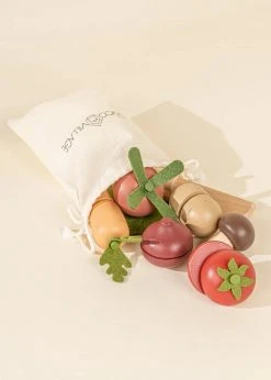 Coco Village Sliceable Wooden Vegetables 13 Coco Village Sliceable Wooden Vegetables