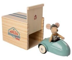 Maileg Mouse Car With Garage *New*