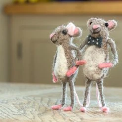 Odin Parker Exclusive Felt Mice Couple