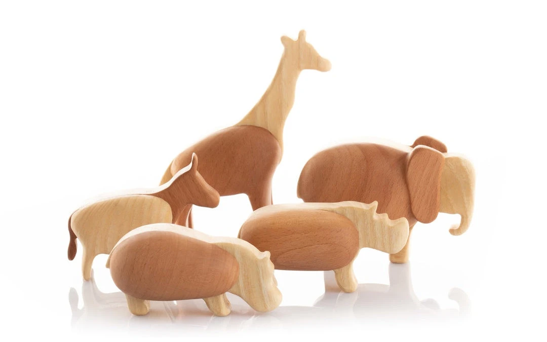 Mercikos Handmade Chunky Wooden Animals *New* 18 Mercikos Handmade Chunky Wooden Animals *New*
