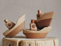 Tateplota *New* Handmade Wooden Boat