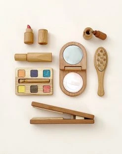 Poltora Handmade Wooden Makeup Set *New*