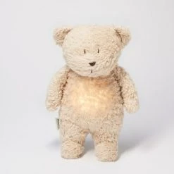 Moonie | Organic Humming Bear With Night Light *New* 10 Moonie | Organic Humming Bear With Night Light *New*