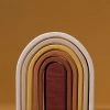 *New* Raduga Grez Handmade Wooden Oval Rainbow Stacker