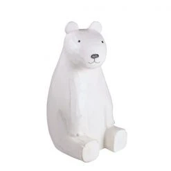 Pole Pole *New* Wooden Polar Bear Family