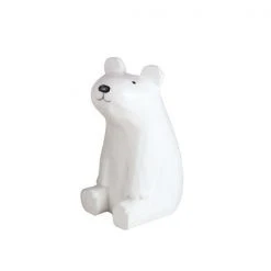 Pole Pole *New* Wooden Polar Bear Family