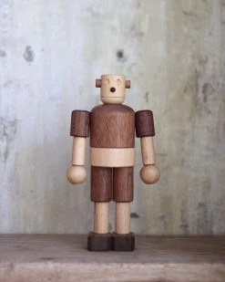 Vendor-unknown Wooden Robot *New*